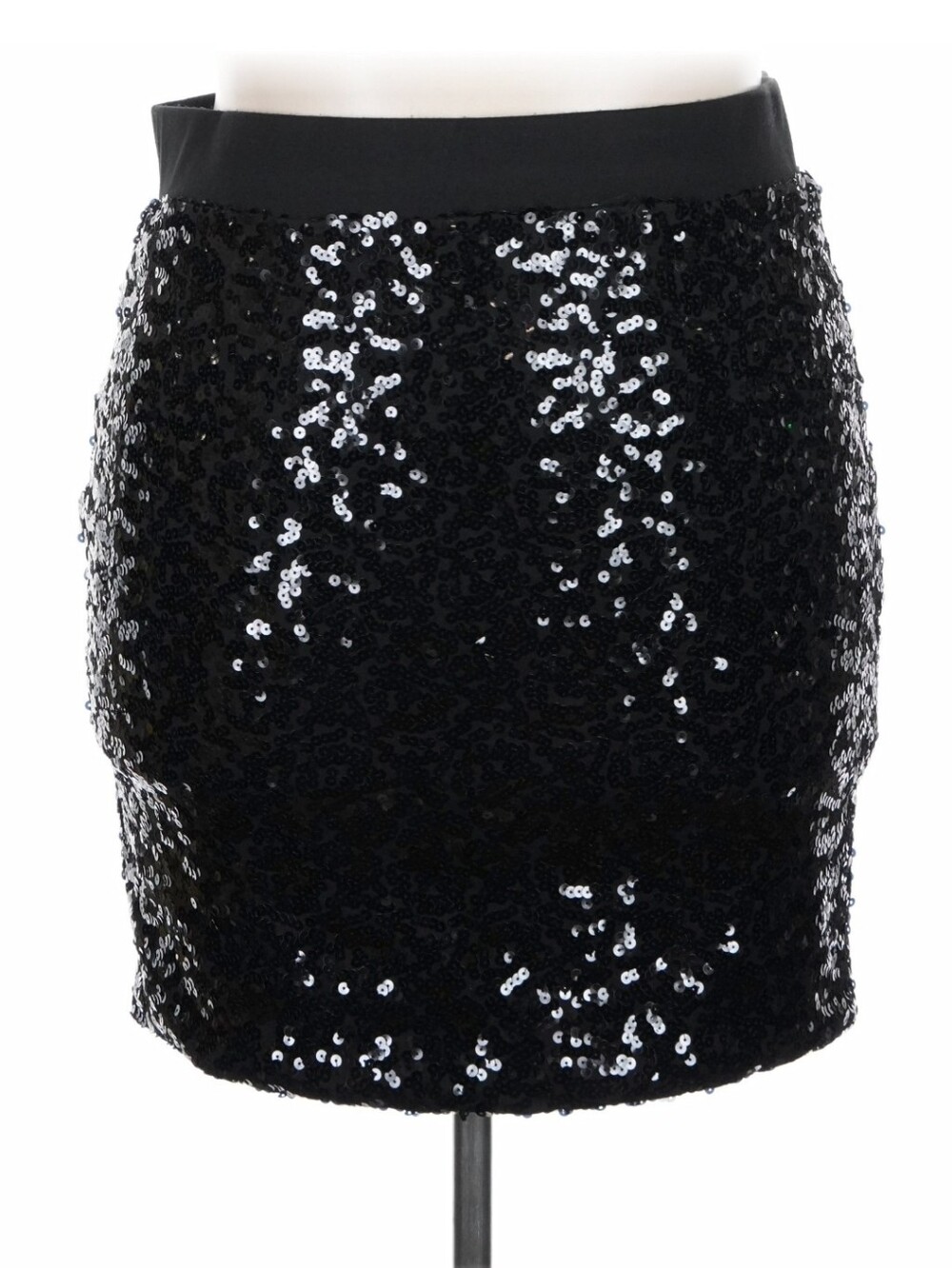NWT Torrid Black Sequin Mini Skirt Size 2 (2X) Party Cocktail Glam
